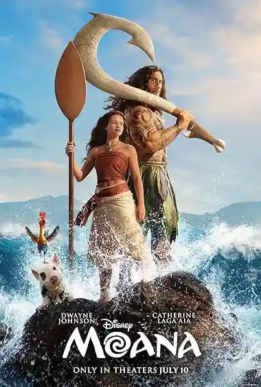 Poster of Moana (2026) English ORG Movie